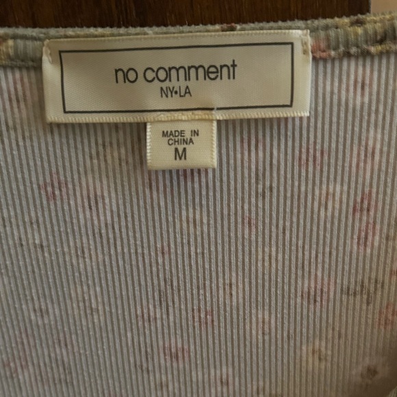 Sage Green Floral Long-Sleeve - Picture 3 of 3